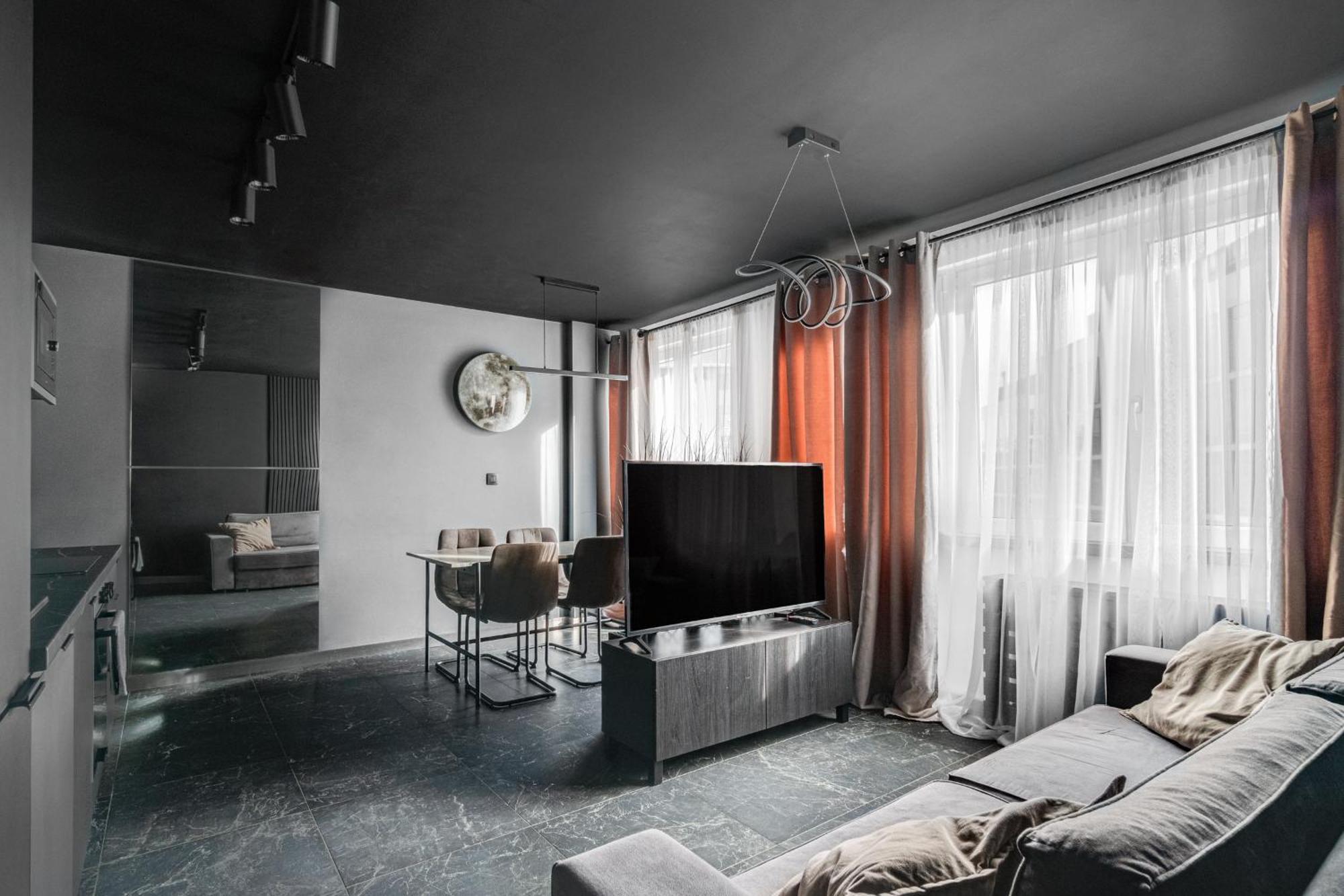 Blacknight Apartment - Self Check-In 24H Вроцлав Екстер'єр фото